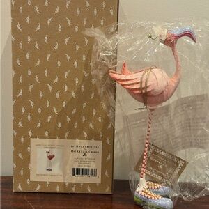 MacKenzie-Childs Patience Brewster Sheldon Flamingo Decoration ornament